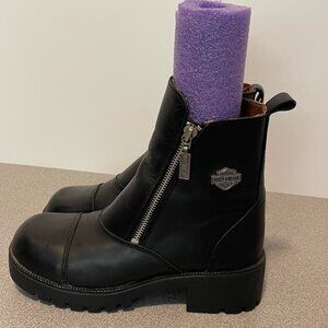 Harley Davidson Womens Boots - Worn LESS than 30 minutes inside!!!!!!!!!!!!!